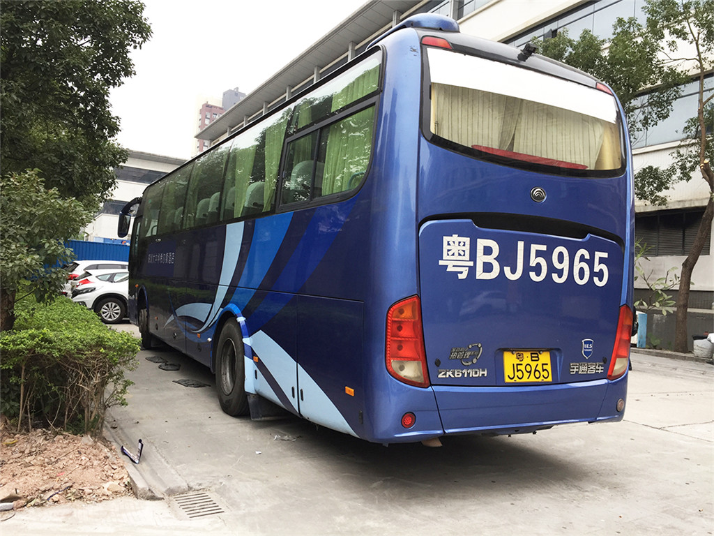 宇通大巴(51座)蓝色 - 大巴系列 - 车辆展示 - 深圳市